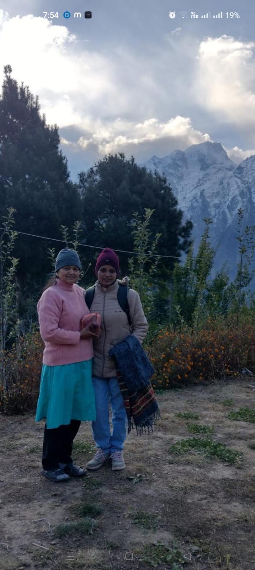 Silk Route Home Stay Kalpa Exteriör bild