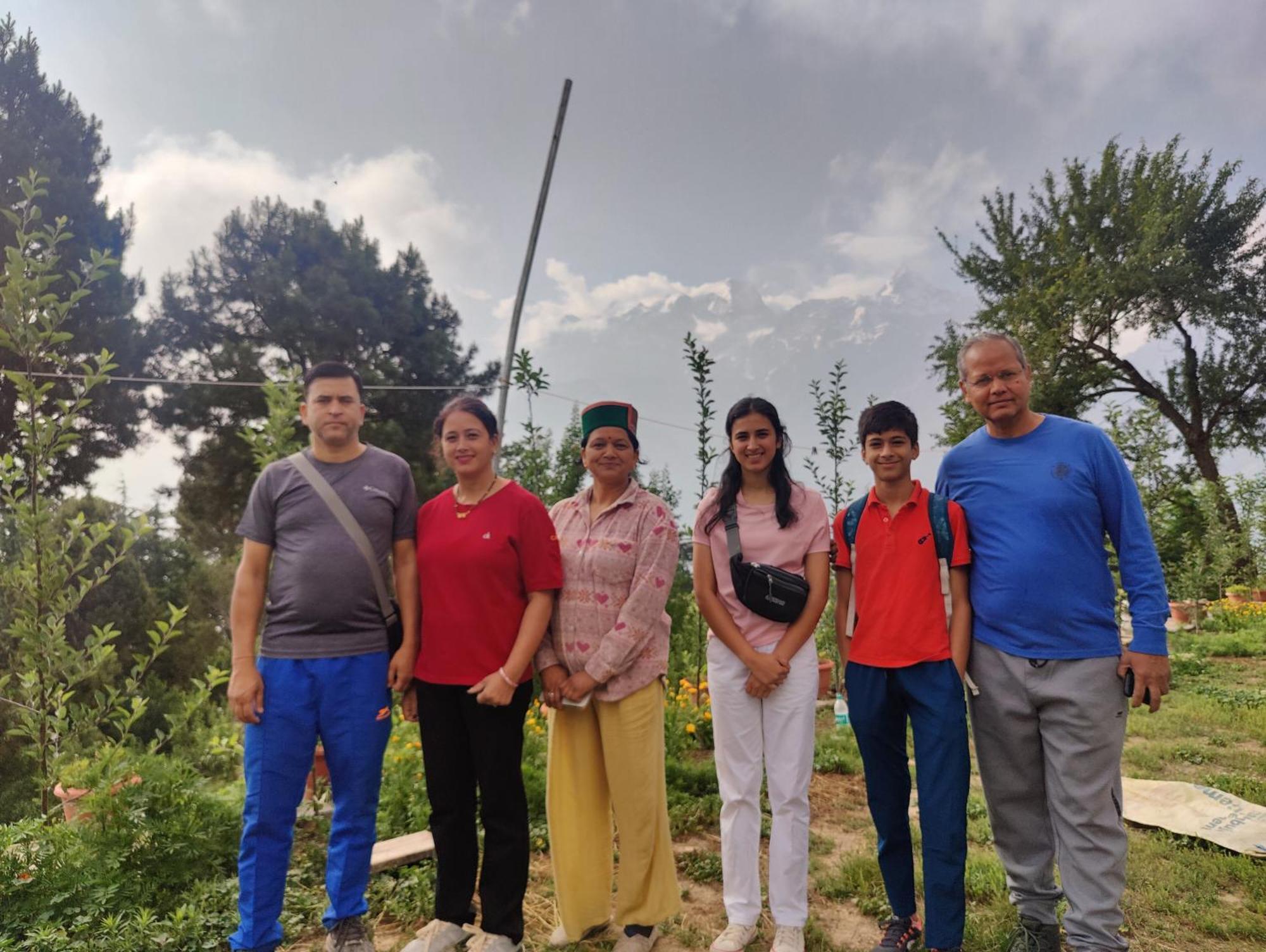 Silk Route Home Stay Kalpa Exteriör bild