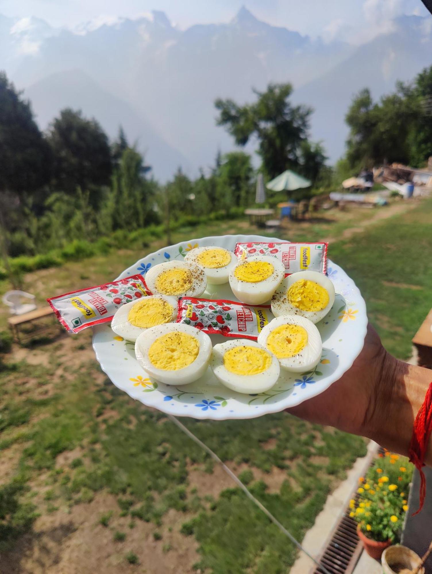 Silk Route Home Stay Kalpa Exteriör bild