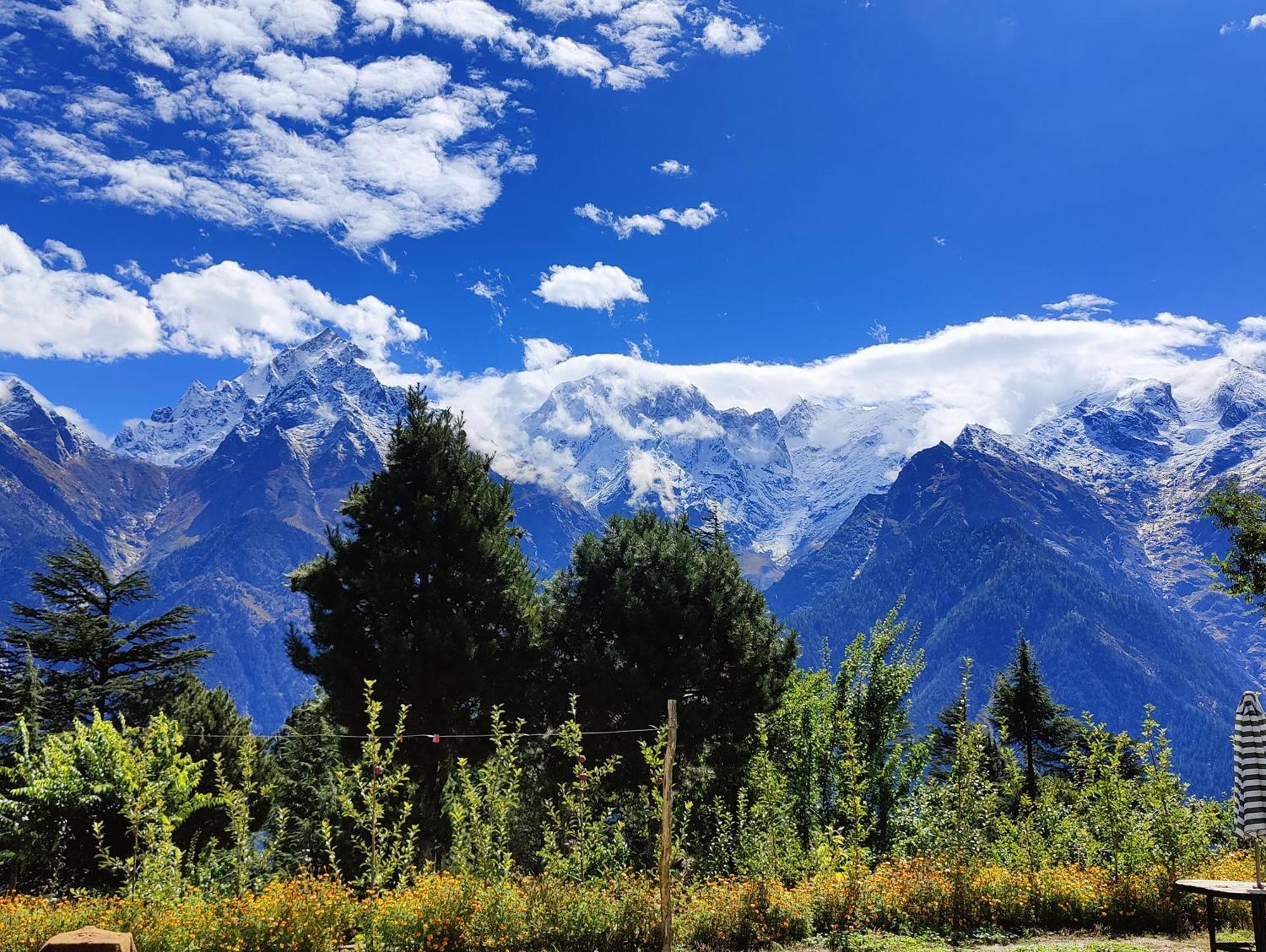 Silk Route Home Stay Kalpa Exteriör bild